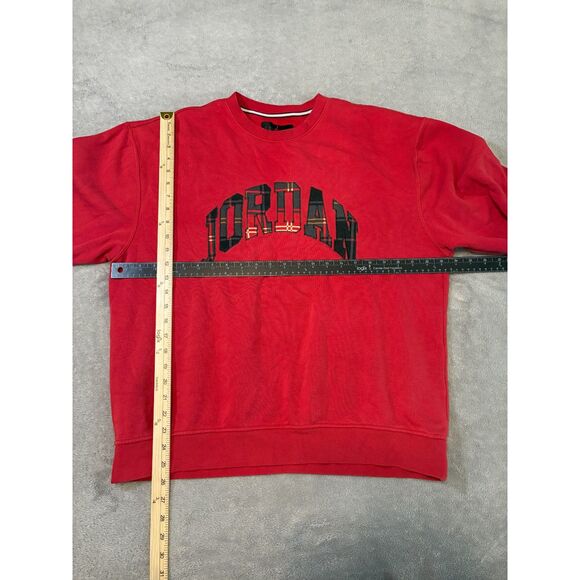 Air Jordan Center Spell Out Crewneck Sweatshirt - Picture 5 of 5